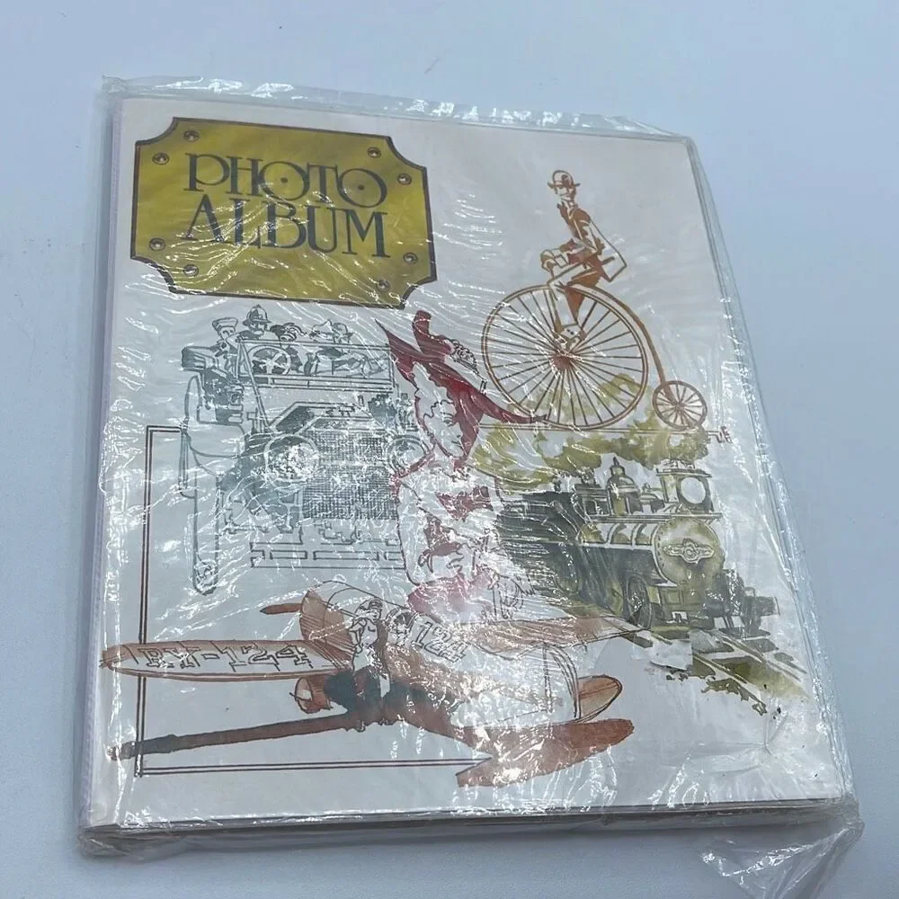 Vintage 1982 Good Olde Days Photo Album in original packaging